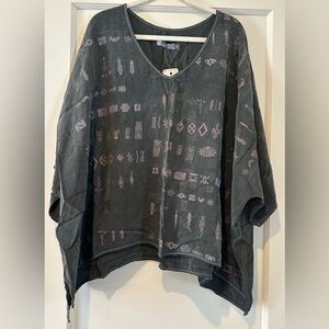 Blue Fish Eventide Top in Storm - NWT!